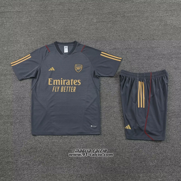Tuta da Track
 Arsenal Manica Corta
 2023-2024 Grigio
 - Pantaloncini

